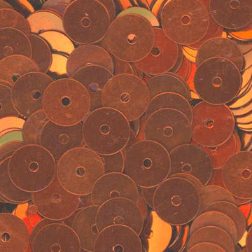 8mm Flat Metallic Orange 100 grams