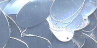 19mm Oval Metallic Silver 1000 count