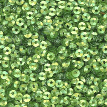 3mm Fully Cupped Satin Dark Chartreuse 50 grams