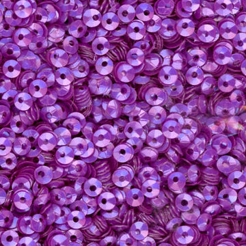 3mm Fully Cupped Satin Dark Purple 100 grams