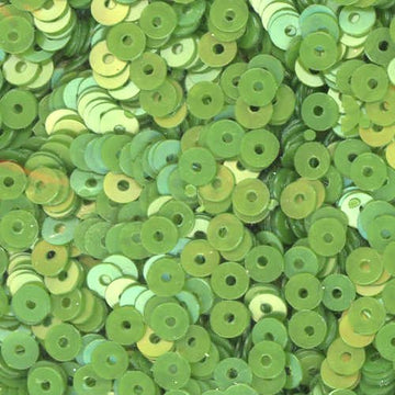 4mm Flat Satin Dark Chartreuse 100 Grams
