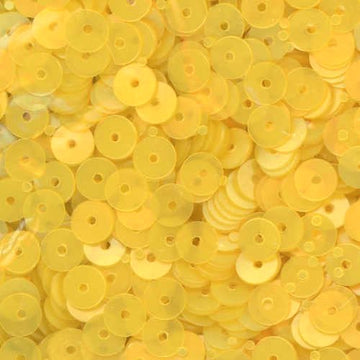 5mm Flat Satin Lemon Yellow