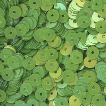 5mm Flat Satin Dark Chartreuse 100 Grams