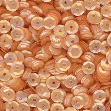5mm Slightly Cupped Satin Light Ecru 100 Grams