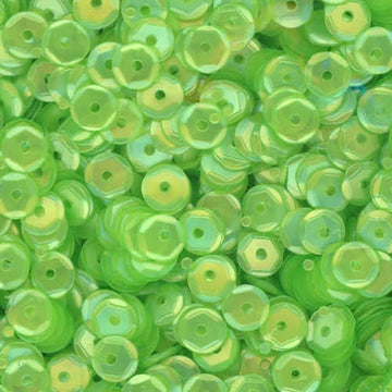 5mm Slightly Cupped Satin Limelight