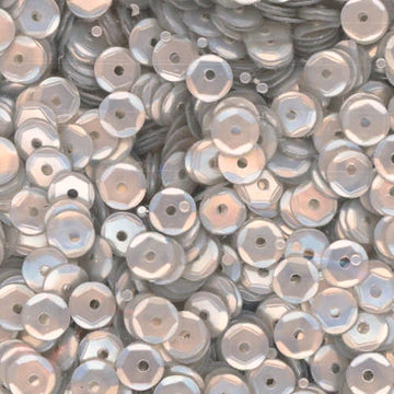 5mm Slightly Cupped Satin Smoke Screen 100 Grams