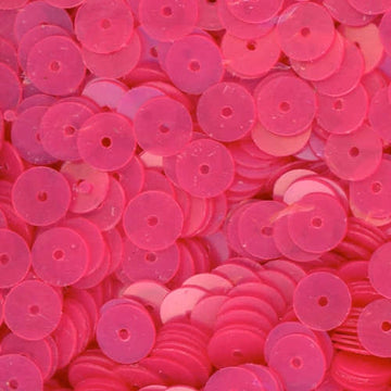 6mm Flat Satin Pink 100 Grams