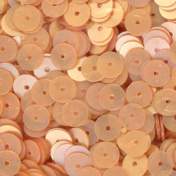 6mm Flat Satin Light Ecru 100 Grams