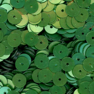 6mm Flat Satin Dark Willow Green 100 Grams