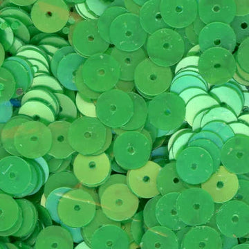 6mm Flat Satin Shamrock 100 Grams