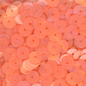 6mm Flat Satin Pale Peach