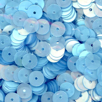 6mm Flat Satin Light Powder Blue
