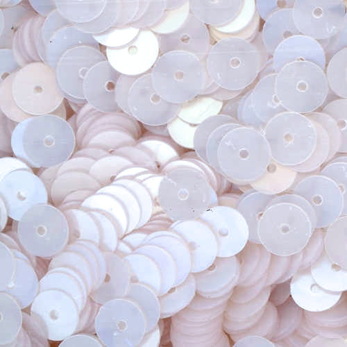 6mm Flat Satin White 50 Grams