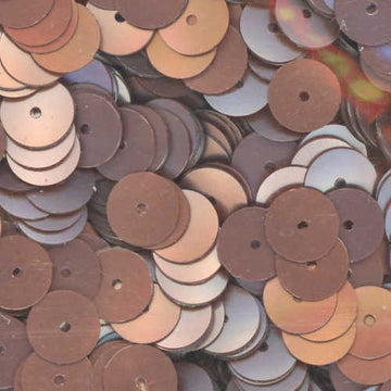 8mm Flat Satin Chocolate Brown