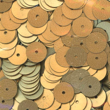 8mm Flat Satin Gold