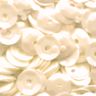 6mm Slightly Cupped Glossy Ivory 100 grams