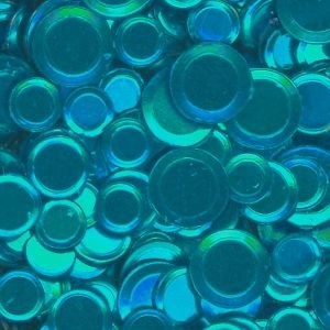 Metallic Confetti Turquoise