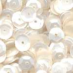 6mm Slightly Cupped Satin White 50 Grams