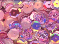 Fairyland 8mm Slightly Cupped Sequin blend