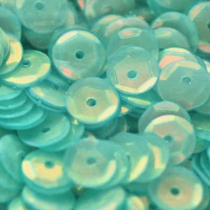 8mm Slightly Cupped Opalescent Lanai
