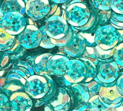 8mm Slightly Cupped Hologram Magic Mint 100 grams