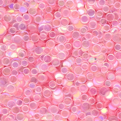 Iridescent Confetti Medium Pink