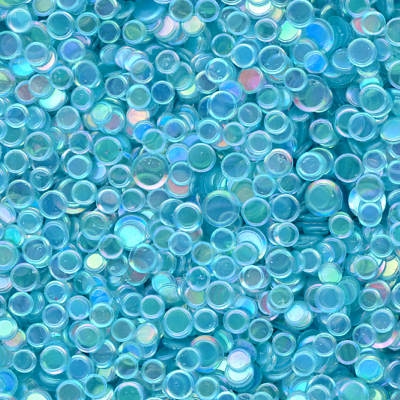Iridescent Confetti Light Ocean Blue Green 100 grams