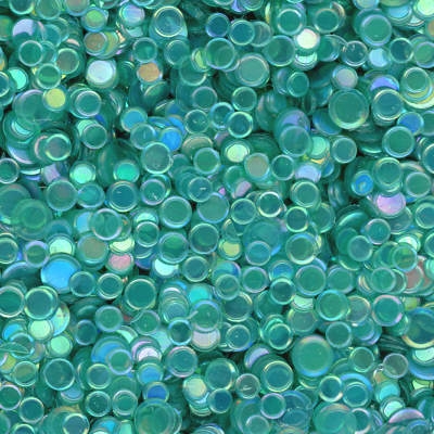 Iridescent Confetti Aqua