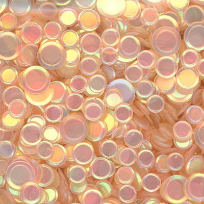 Rainbow Pearl Confetti Honey Peach