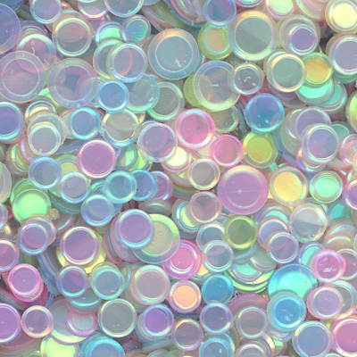 Rainbow Pearl Confetti Mixed Colors