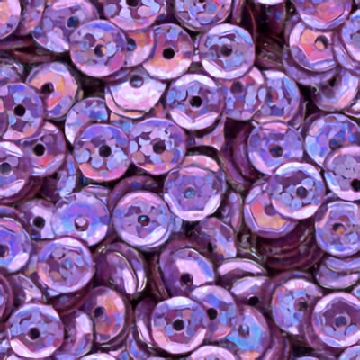 8mm Slightly Cupped Hologram Heather 50 grams