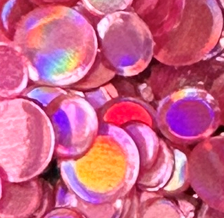 Hologram Confetti Pink