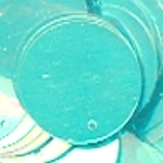 30mm Paillette Metallic Aqua