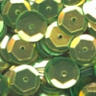 8mm Slightly Cupped Metallic Spring Green 100 grams