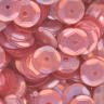 8mm Slightly Cupped Satin Dusty Rose 100 Grams