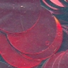 20mm Metallic Paillette Dark Red 1000 count