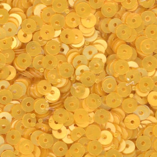 4mm Flat Satin Maize Yellow