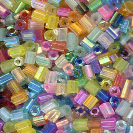2-cut Glass Beads