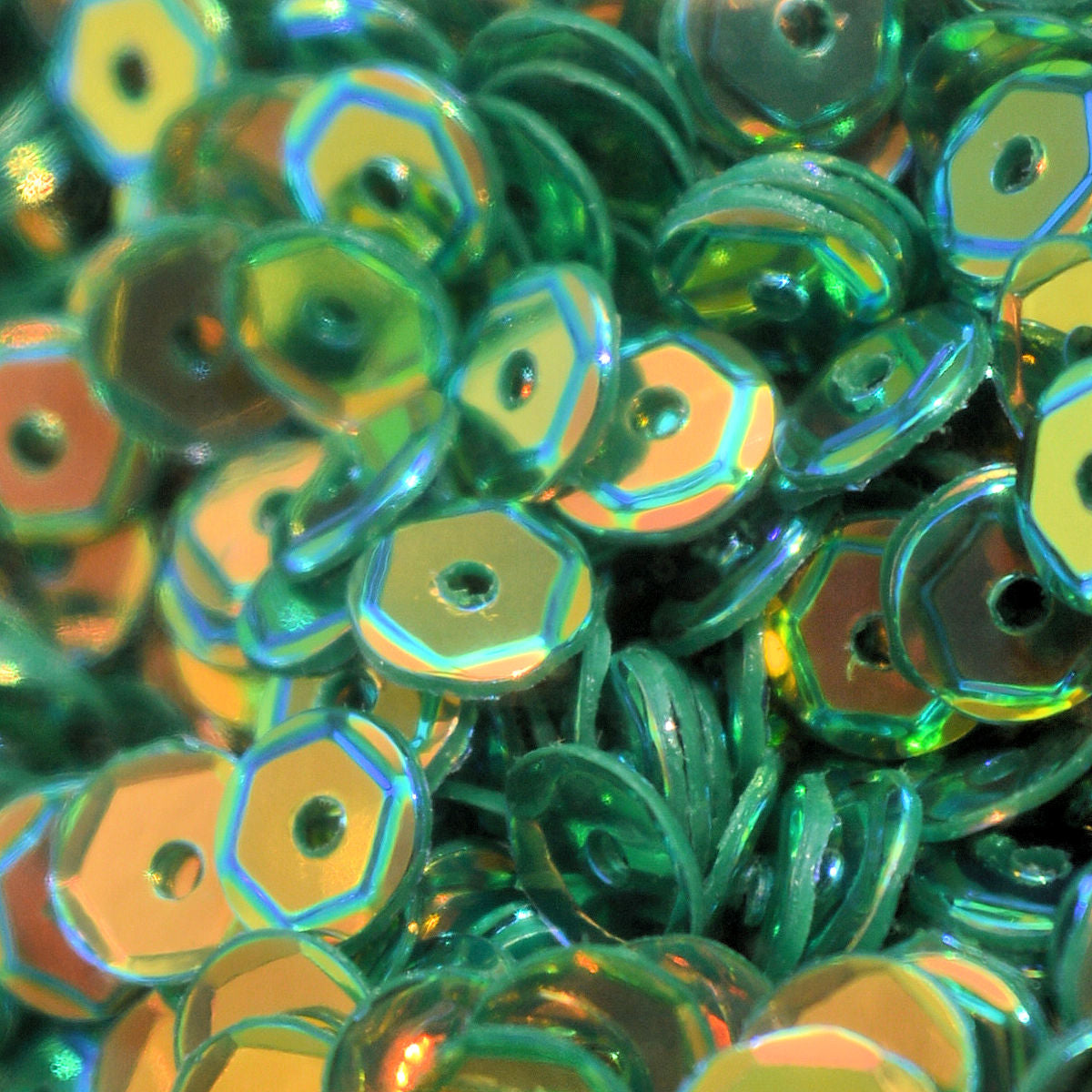 4mm Slightly Cupped Crystal Opaque
