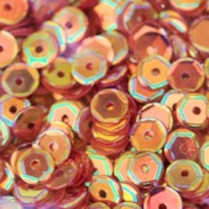6mm Slightly Cupped Crystal Opaque
