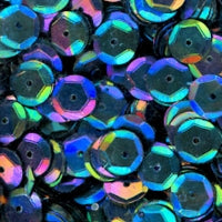 8mm Slightly Cupped Iridescent Sequins