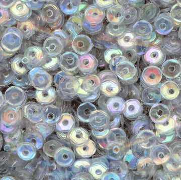 3mm Slightly Cupped Iridescent Sequins