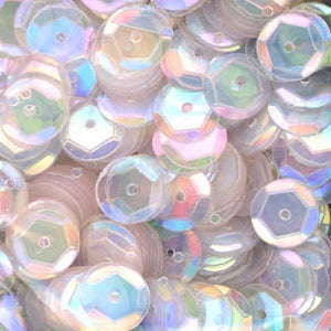 10mm Slightly Cupped Iridescent