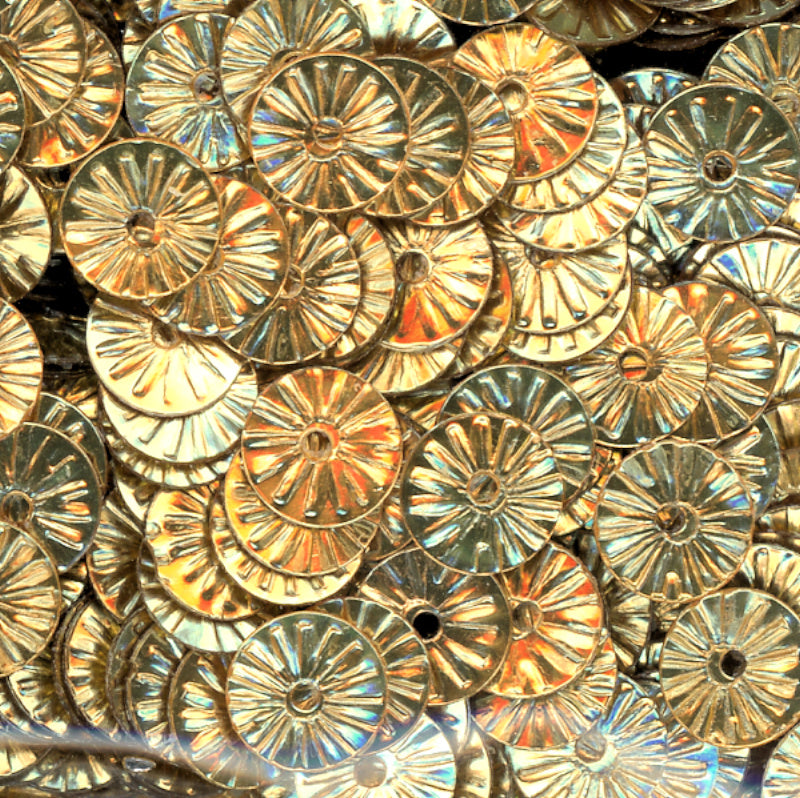 Metallic 6mm Flat Embossed