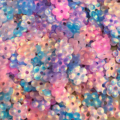 5mm Opalescent Flowers