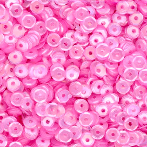 4mm Slightly Cupped Satin Sequins