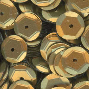 8mm Slightly Cupped Satin Sequins