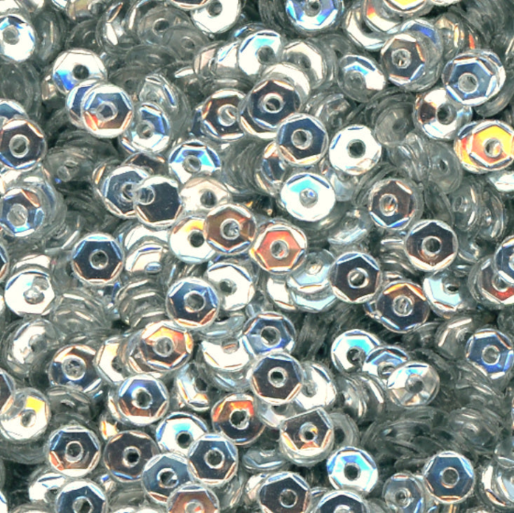 3mm Slightly Cupped Metallic Sequins