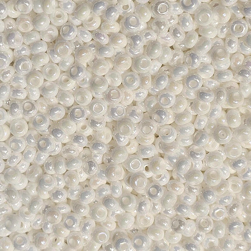 11/0 Bead White Iris 24-gram tube