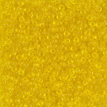 11/0 Miyuki Transparent Yellow 24-gram tube